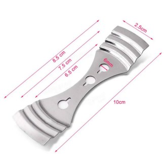 Nerezový držák knotu pro odlévání svíček z včelího vosku