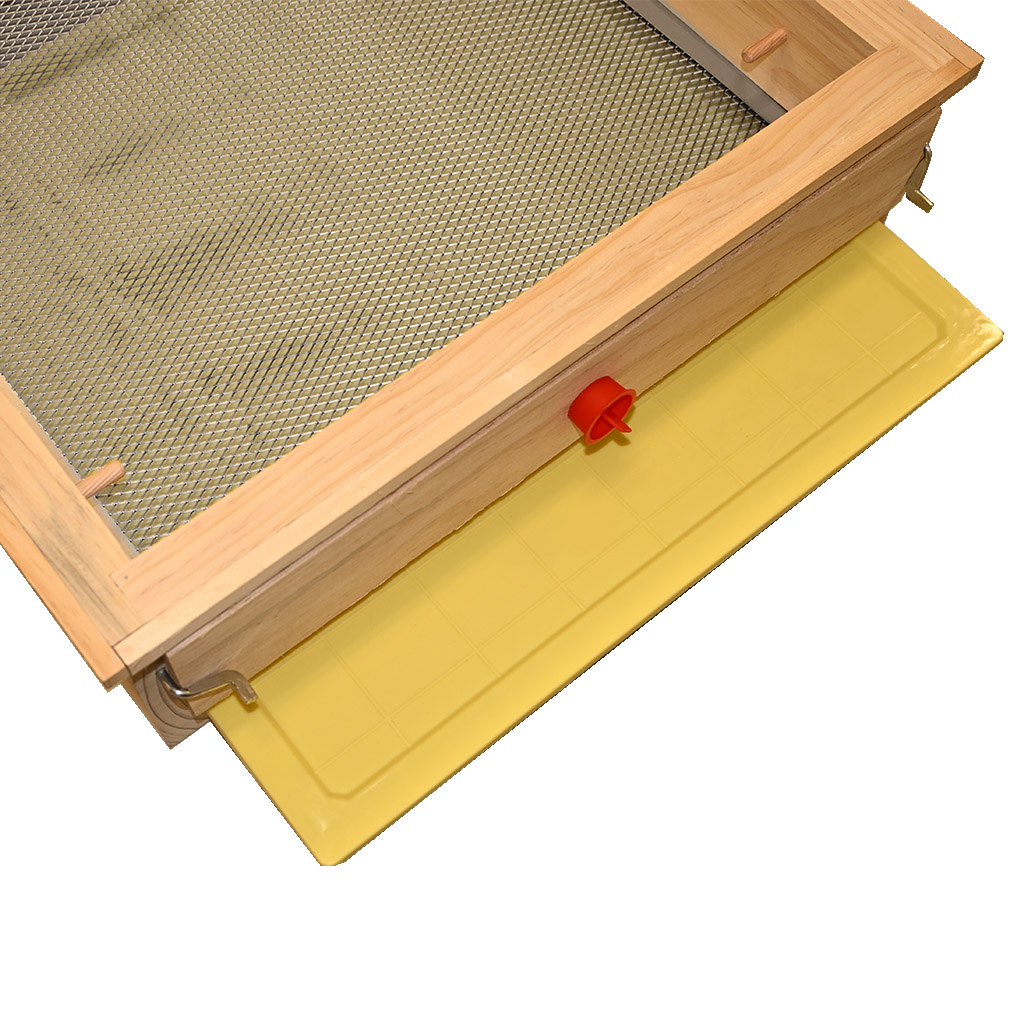 Celozasíťované varroa dno - Komplet s výsuvnou nerez mřížkou - 2 cm