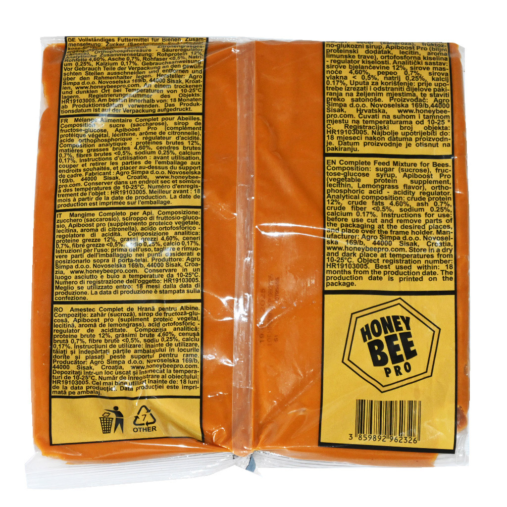 Cukrové těsto APIMANA HIGH PROTEIN - 1 kg