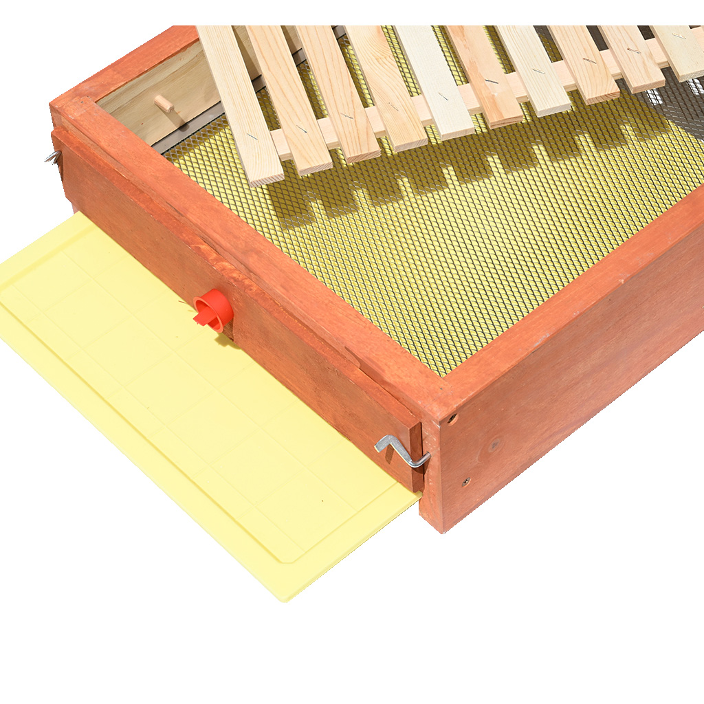 Celozasíťované varroa dno - Langstroth - komplet, nabarvené