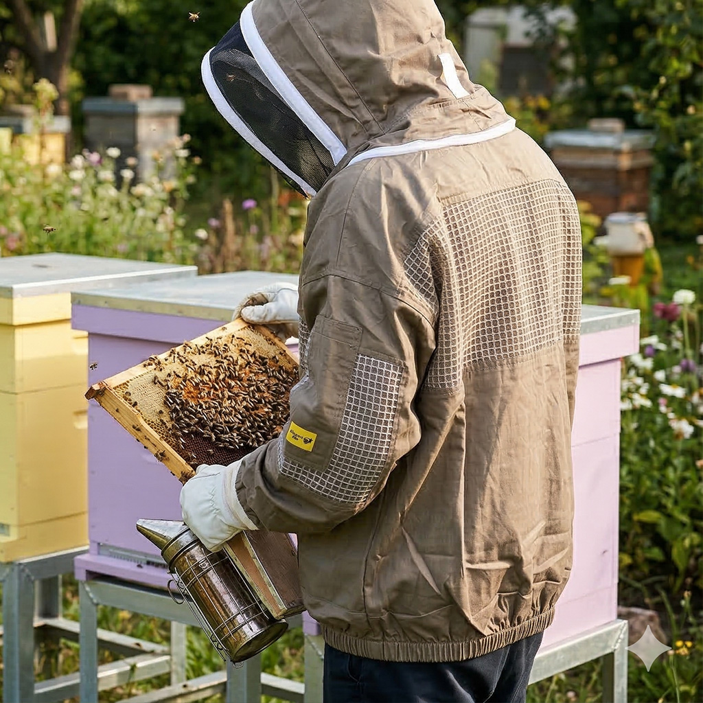 Včelařská bunda s částečnou ventilací Elegant Bee vel.: S-XXXXL