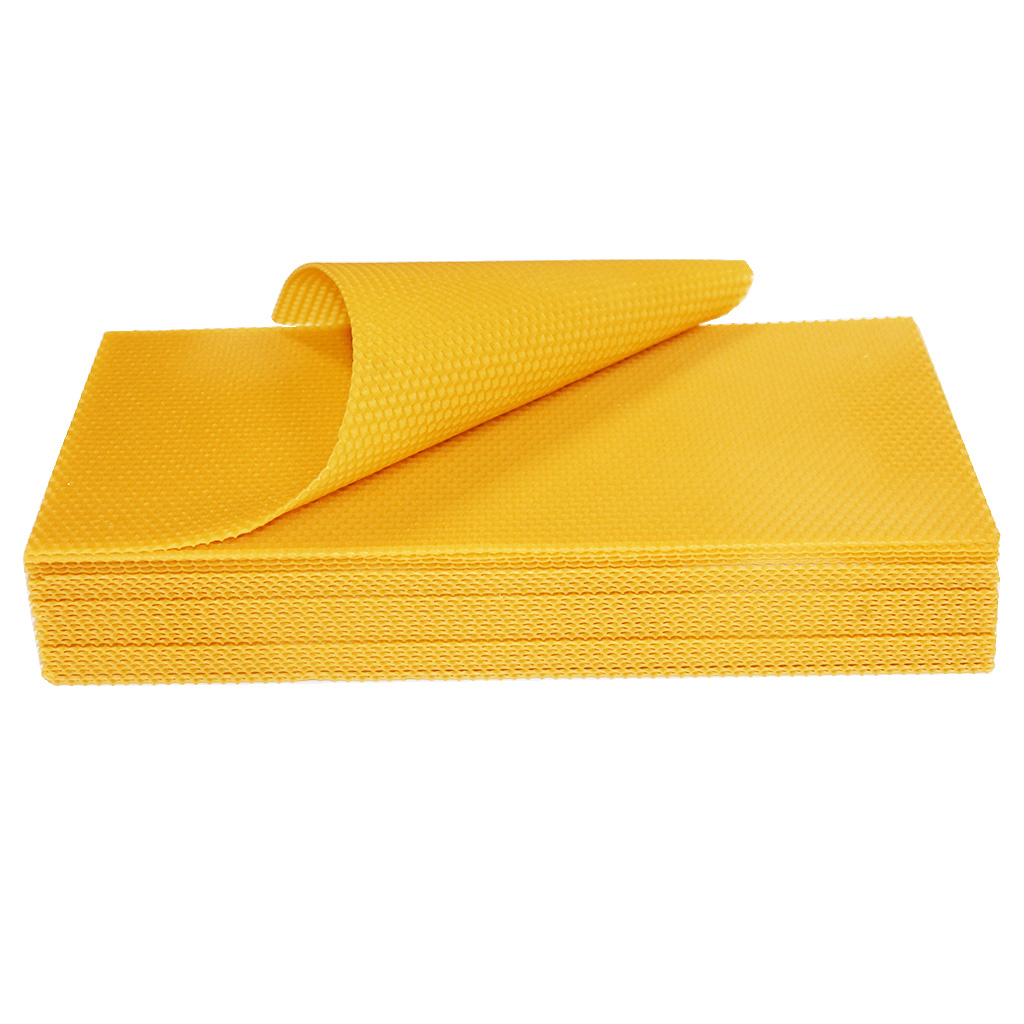 Mezistěny z včelího vosku 39x17 - 370x150 mm