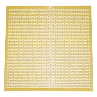 Mateří mřížka - střídavá - litý plast - 435x435 mm
