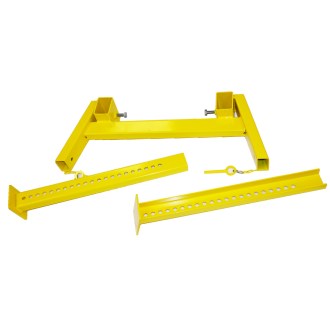 Pozinkovaný žlutý stojan pod úly 23,5 - 56,5 cm - 1 ks	