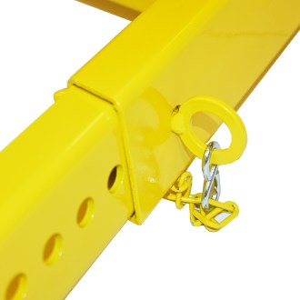 Pozinkovaný žlutý stojan pod úly 23,5 - 56,5 cm - 1 ks	