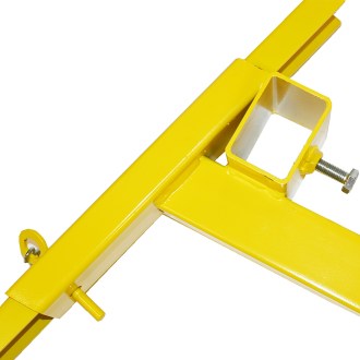 Pozinkovaný žlutý stojan pod úly 23,5 - 56,5 cm - 1 ks	