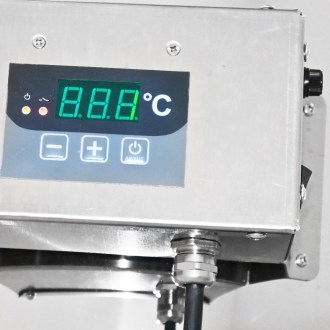 Stáčecí dekrystalizační nádoba s ohřevem Mellarius MaxiLine 230 V - 104 litrů / 150 kg