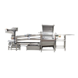 Linka na odvíčkování, 40 r. odvíčkovací stroj PREMIUM, extrudér 100 kg