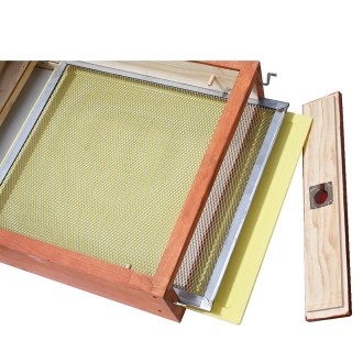 Celozasíťované varroa dno - Langstroth - komplet, nabarvené