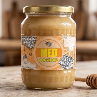 Etiketa MED - pastový, typ 2