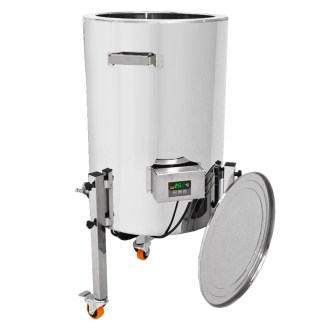 Stáčecí dekrystalizační nádoba s ohřevem Mellarius MaxiLine 230 V - 185 litrů / 260 kg