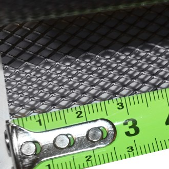 Včelařský tahokov - nerezový, oko 4 mm, role 0,42 × 10 m