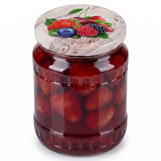 Zavařovací víčko na sklenici TO 82 - RTS - Fruit 6 - 700 ks - celá krabice