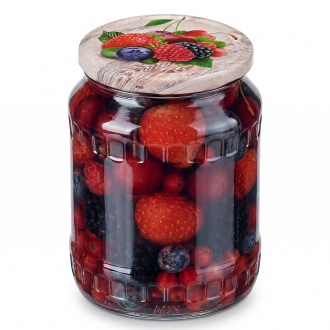 Zavařovací víčko na sklenici TO 82 - RTS - Fruit 6