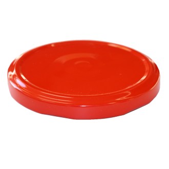 Zavařovací víčko na sklenici TO 82 - RBS - červené - 700 ks - celá krabice