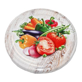 Zavařovací víčko na sklenici TO 82 - RTS - Zelenina 6 - 700 ks - celá krabice