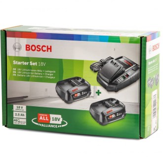 Sada: nabíječka AL1830CV + 2 baterie PBA 2,5Ah BOSCH