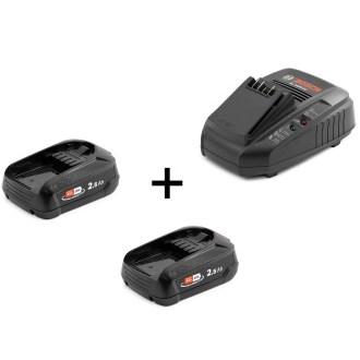 Sada: nabíječka AL1830CV + 2 baterie PBA 2,5Ah BOSCH