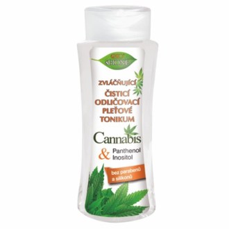 Cannabis - regerační čistící a odličovací pleťové tonikum