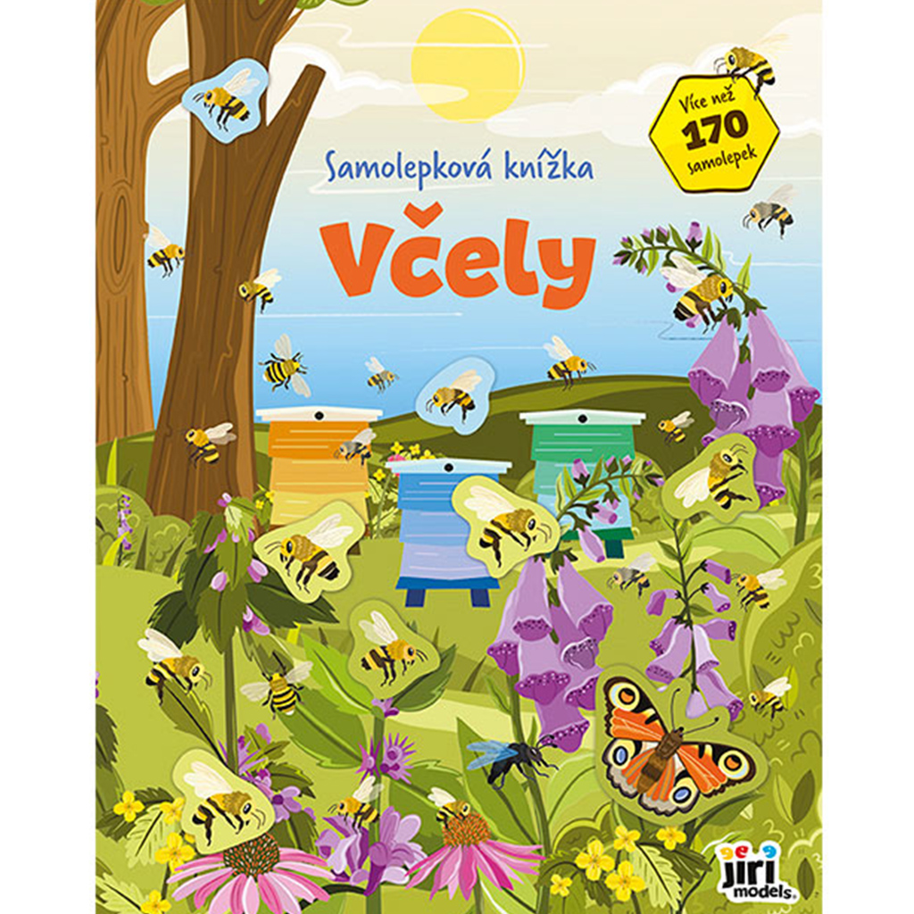 Samolepková knížka včely - Jiri Models