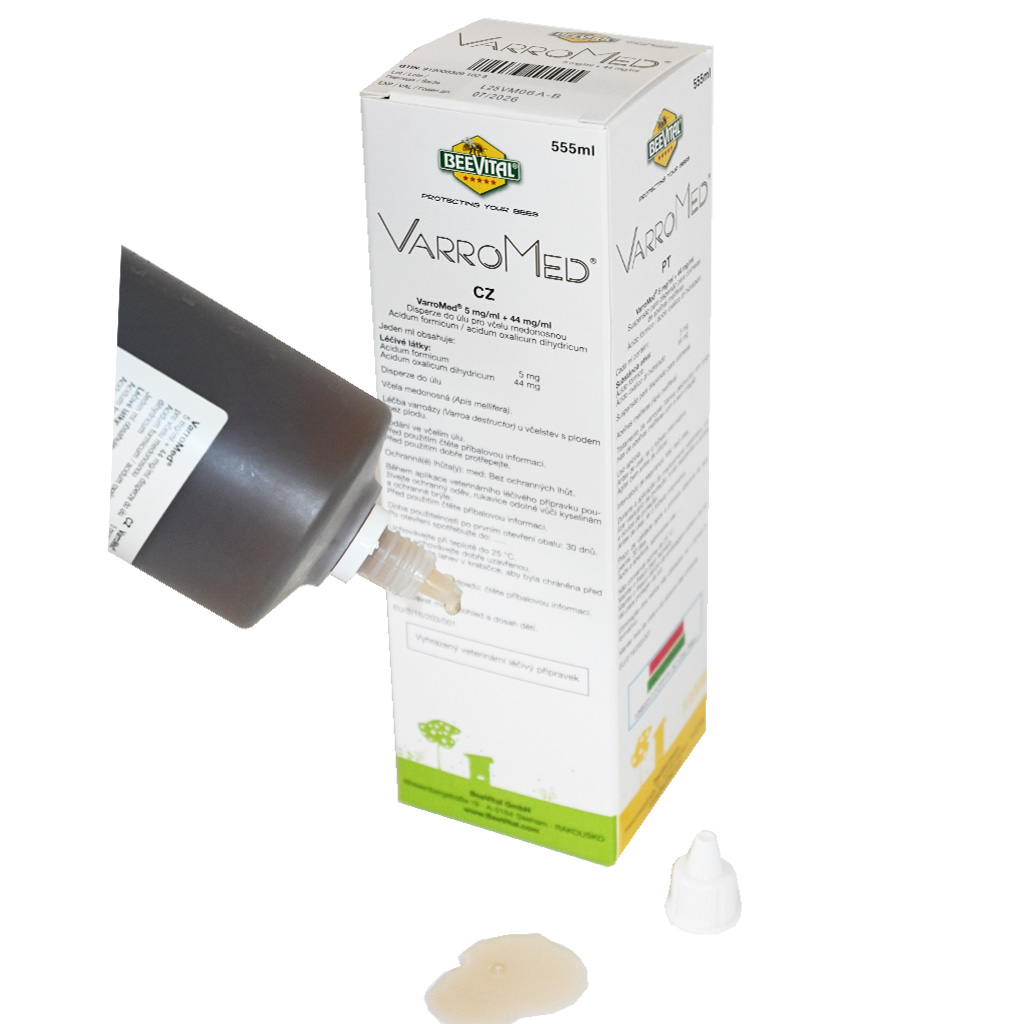 VarroMed 5 mg/ml + 44 mg/ml - 555 ml