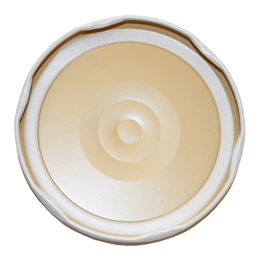 Zavařovací víčko na sklenici TO 82 - RBS - bílé