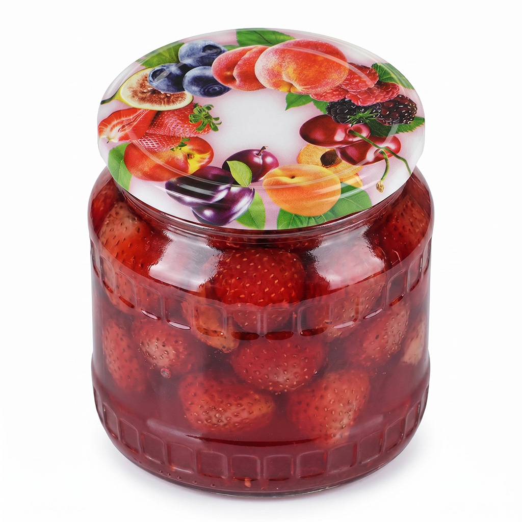 Zavařovací víčko na sklenici TO 82 - RTS - Fruit 2 - 700 ks - celá krabice