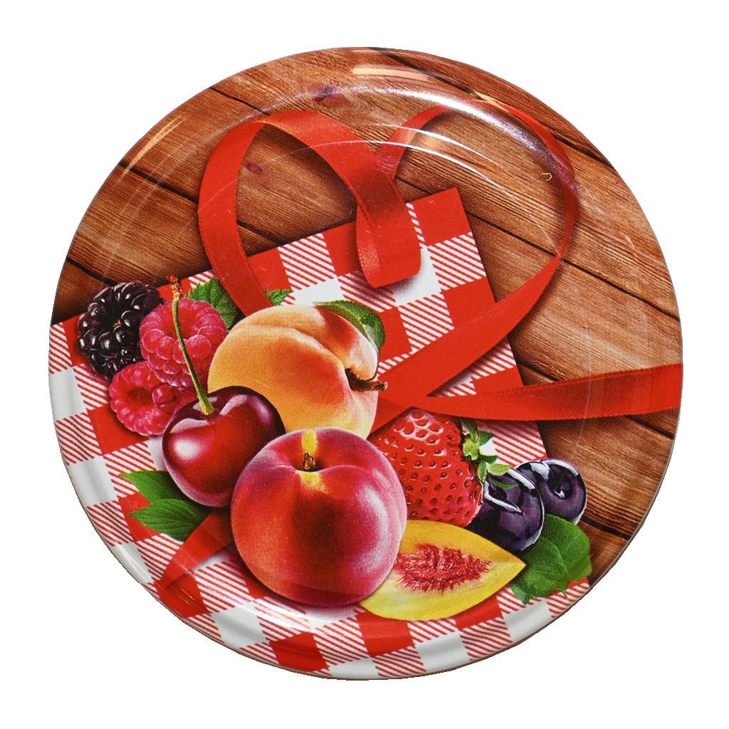 Zavařovací víčko na sklenici TO 82 - RTS - Fruit 3 - 700 ks - celá krabice