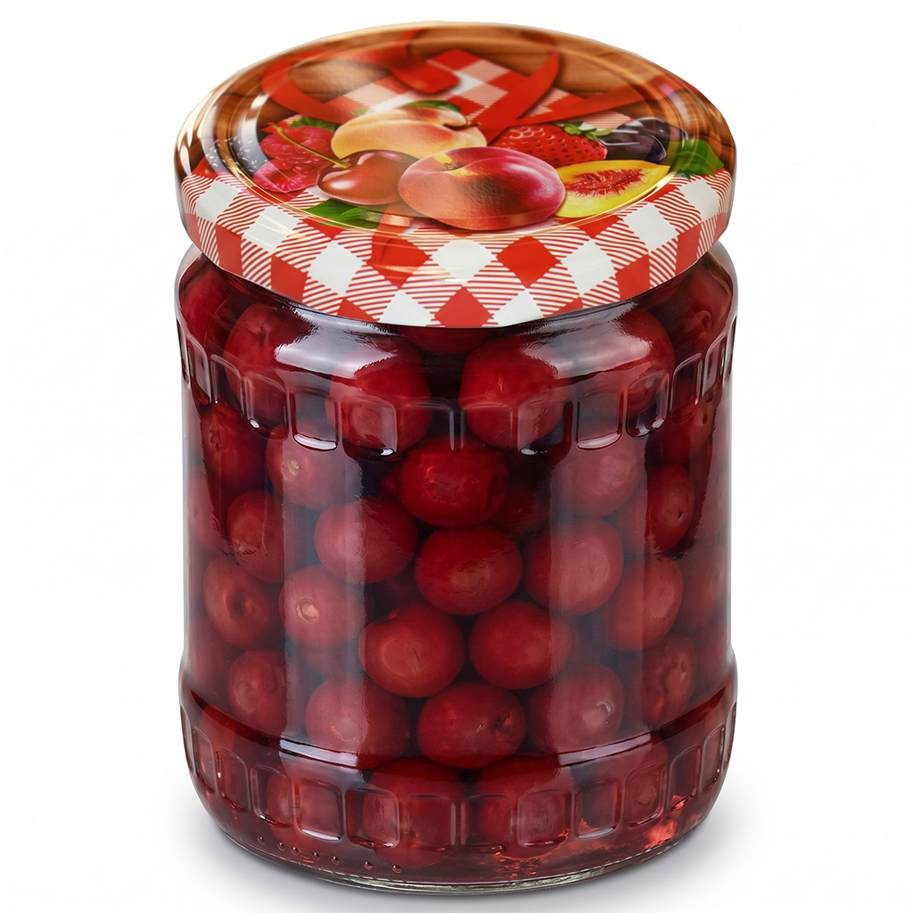 Zavařovací víčko na sklenici TO 82 - RTS - Fruit 3 - 700 ks - celá krabice