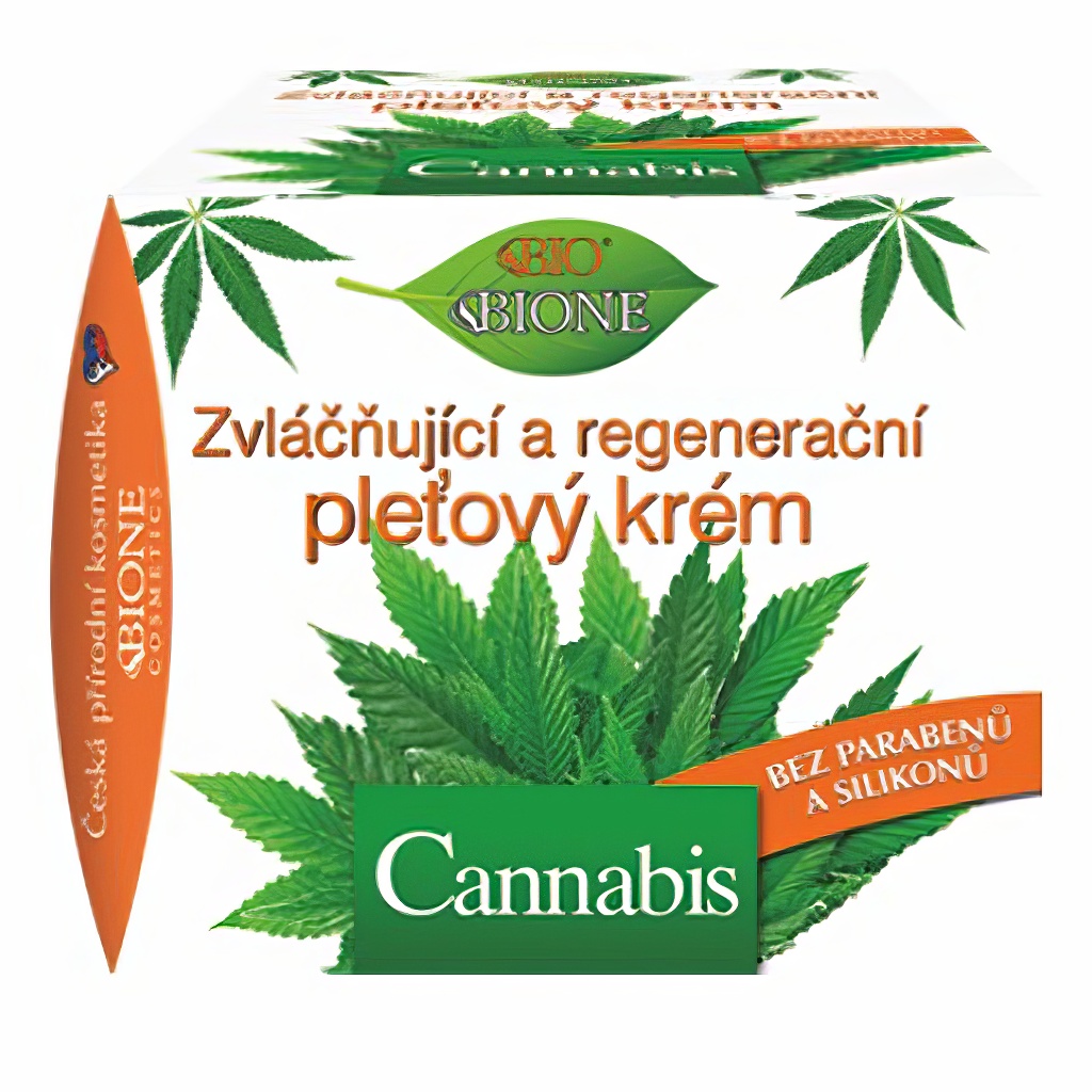 Cannabis - hojivý a regenerační pleťový krém